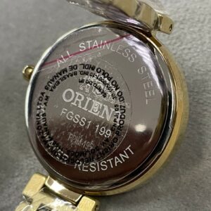 Orient Quartzo Eternal FGSS1199 Champanhe Dourado - Imagem 6