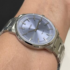 Orient Eternal Masculino Análogico MBSS1467 Prata - Image 4