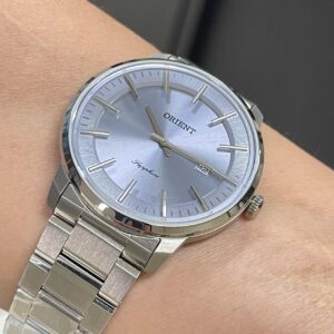 Orient Eternal Masculino Análogico MBSS1467 Prata - Image 3