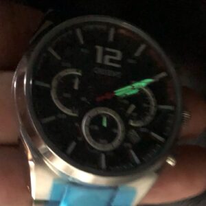 Orient cronógrafo solartech MBSSC257 preto - Image 5