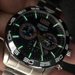 Orient Sport Masculino Cronógrafo MBSSC241 azul - Image 7