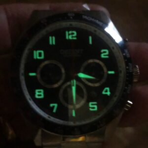Orient cronógrafo field solartech MBSSC250 azul - Image 5