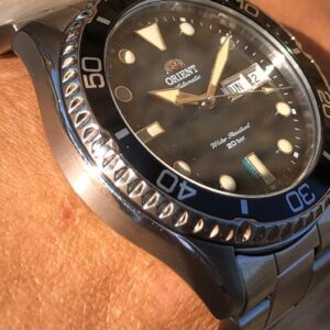 Orient Mako Kamasu automático CLássico RAAA0811E39B green Okinawa - Image 3