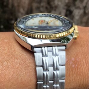 Orient King Diver World Map RAAA0E01S19B creme - Image 5