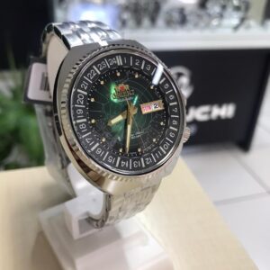 Orient King Diver Word Map RAAA0E02E19B verde - Image 2