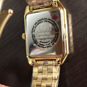 Orient Feminino Quadrado LGSS058 Dourado. - Image 7