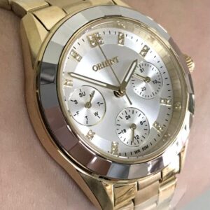Orient Feminino Muntifunções FGSSM103 Dourado. - Image 3