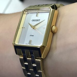 Orient Feminino Quadrado LGSS058 Dourado. - Image 4