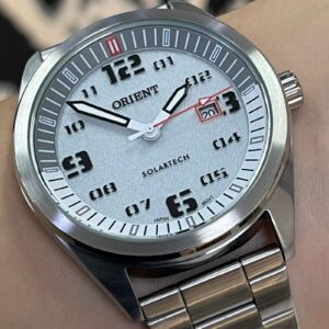 Orient Solartech Masculino Analógico MBSS1489 PRATA - Image 5