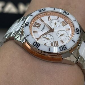 Orient  Ceramic Feminino Clásico FTKKM001 Branco - Image 3