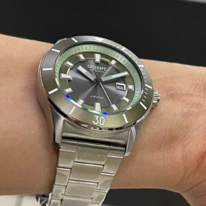 Orient Solartech Masculino Analógico MBSS1499 Prata. - Image 5