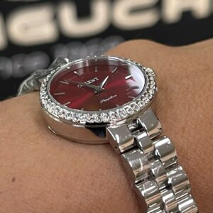Orient Mini Feminino Analógico FBSS0149 VERMELHO - Image 4
