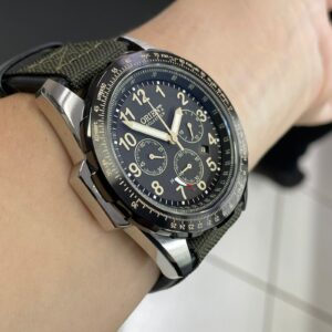 Orient St Elite Air Cronógrafo Solartech MBSNC007. - Image 4
