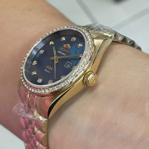 Orient 3 Estrelas Feminino aAutomatico ELEGANCE NH5GG001Azul - Image 3