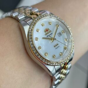 Orient 3 Estrelas Feminino aAutomatico ELEGANCE NH5MM001Branco - Image 5