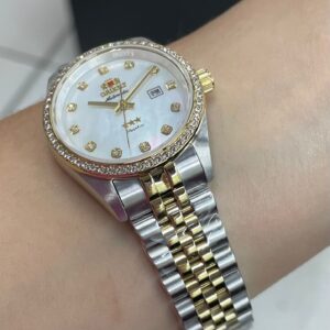 Orient 3 Estrelas Feminino aAutomatico ELEGANCE NH5MM001Branco - Image 3