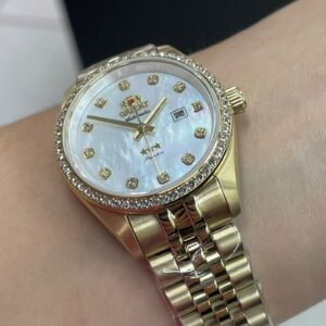 Orient 3 Estrelas Feminino aAutomatico ELEGANCE NH5GG001Branco - Image 4