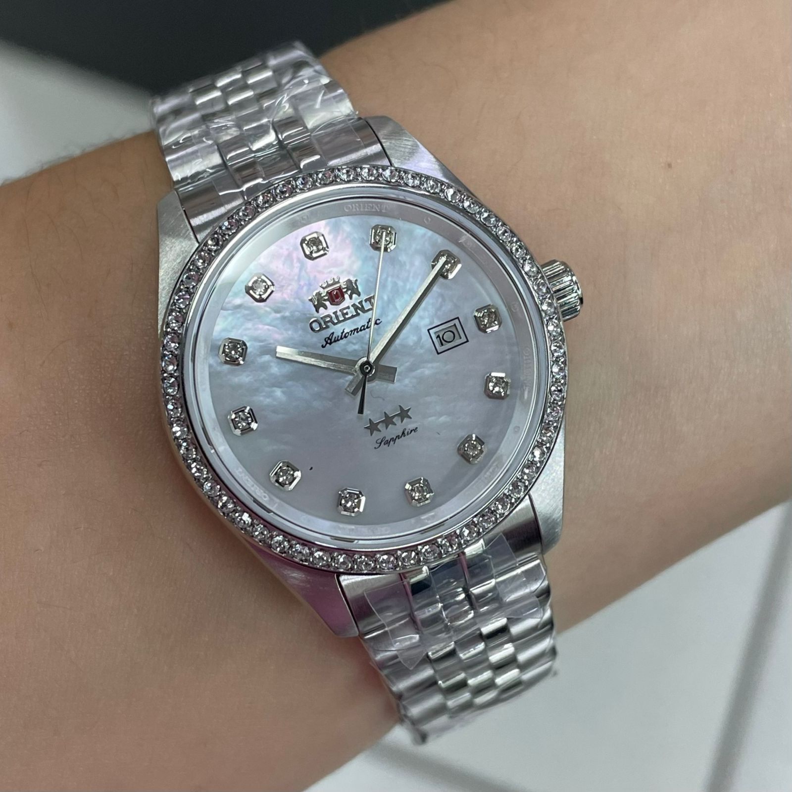 Orient 3 Estrelas Feminino aAutomatico ELEGANCE NH5SS001