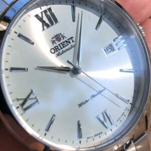 Orient Simphony automático RAAC0F10S30B branco - Image 3