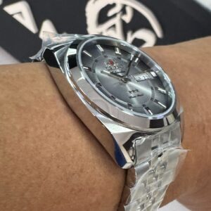 Orient 3 estrelas Automático Heritage YN6SS005 prata - Image 3