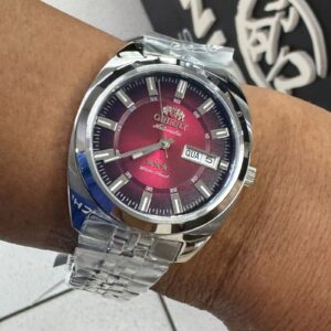 Orient 3 estrelas Automático Heritage YN6SS005 vermelho - Image 1