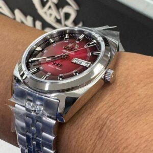 Orient 3 estrelas Automático Heritage YN6SS005 vermelho - Image 3