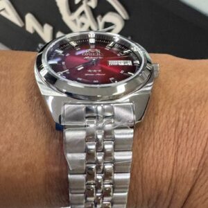 Orient 3 estrelas Automático Heritage YN6SS005 vermelho - Image 4