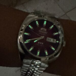Orient 3 estrelas Automático Heritage YN6SS005 vermelho - Image 7