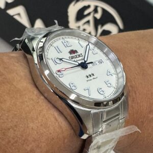 Orient 3 estrelas Automático Elegance YN6SS006 branco - Image 3