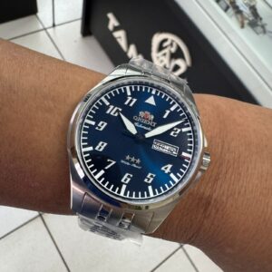 Orient 3 estrelas Automático Sports air YN6SS010 Azul - Image 4
