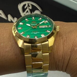 Orient 3 estrelas Automático 469GP076F verde - Imagem 5