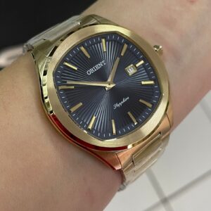 Orient Eternal Masculino Analogico MGSS1303 Dourado. - Image 3