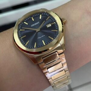 Orient Eternal Masculino Analogico MGSS1303 Dourado. - Image 5
