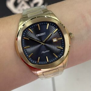 Orient Eternal Masculino Analogico MGSS1303 Dourado. - Image 6