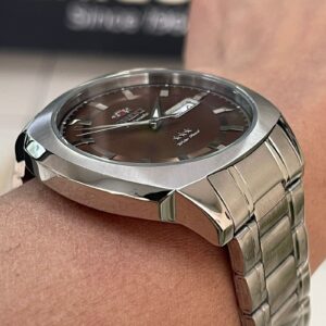 Orient 3 Estrelas automático F49SS022 Marrom - Image 4