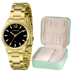 Kits Relógios Feminino Lince Analógico LRGM042L34 Dourado - Image 8