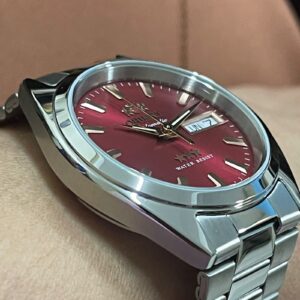 Relógio automático Orient 3 estrelas 469ss084NH3 vermelho - Image 4