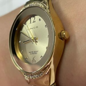 Relógio Lince Classic Feminino LRG4720L Champanhe - Image 3