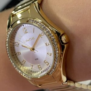 Lince Urban Feminino Analogico LRGJ157L38 Dourado - Image 5