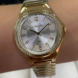 Lince Urban Feminino Analogico LRGJ157L38 Dourado - Image 1