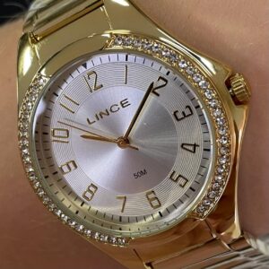 Lince Urban Feminino Analogico LRGJ157L38 Dourado - Image 2