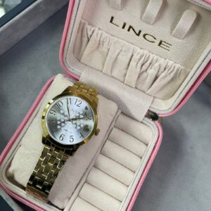 Kit Relógio Lince Feminino LRGM044L38 Dourado - Image 3