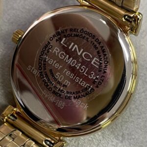 kit Relogio Lince Feminino Dourado LRGM045L34 Champanhe - Image 7