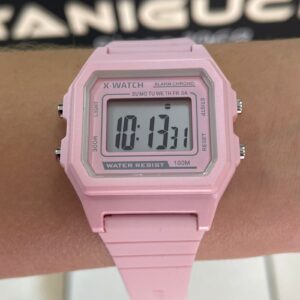 Relogio Digital X-Watch Feminino XLPPD060 Rosa - Image 4