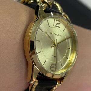 Lince Quartzo Chain LRC4777L38 Champanhe Dourado - Image 3