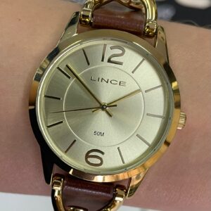 Lince Quartzo Chain LRC4777L38 Champanhe Dourado - Image 1