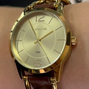 Lince Quartzo Chain LRC4777L38 Champanhe Dourado - Image 3