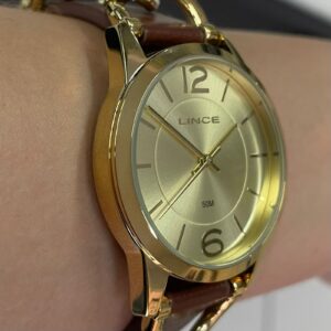 Lince Quartzo Chain LRC4777L38 Champanhe Dourado - Image 4