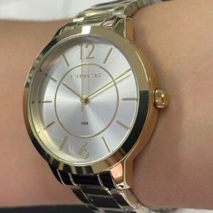 Lince Quartzo Urban Kit Feminino LRG4748L38 Prata Dourado - Image 2
