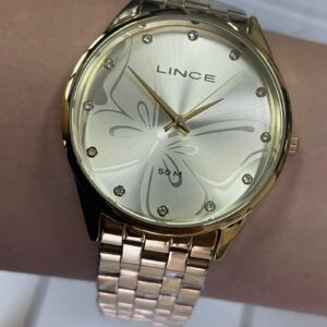 Lince Quartzo Funny Kit Feminino LRGH158L Champanhe Dourado - Image 5